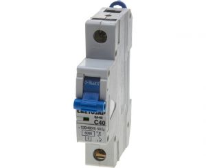 СВЕТОЗАР 40 A, "C", 400 В, 6 KA, 1-ПОЛЮСНОЙ, АВТОМАТИЧЕСКИЙ ВЫКЛЮЧАТЕЛЬ SV-49061-40-C ― SVETOZAR SHOP